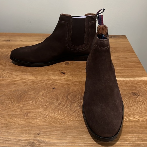 NEW Men’s Ben Sherman Monroe Brown Suede Leather Chukka Boots Size 11.5D - Picture 1 of 11